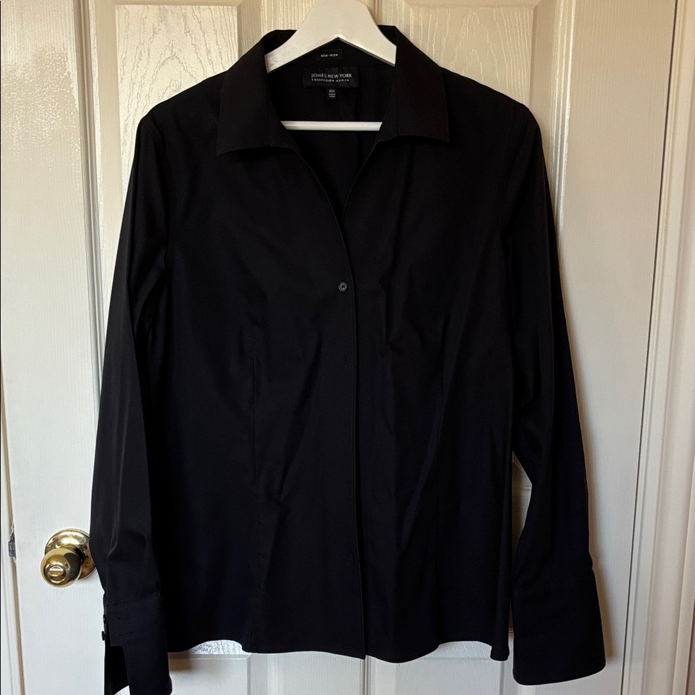 Jones New York Black Non-Iron Shirt